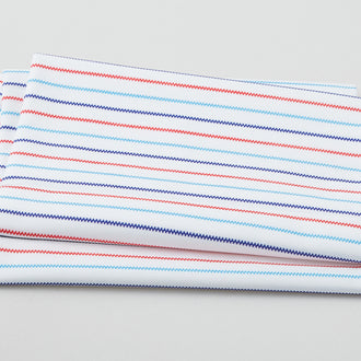 Anname Favorites - Tick Stripe White 2 Yard Cut