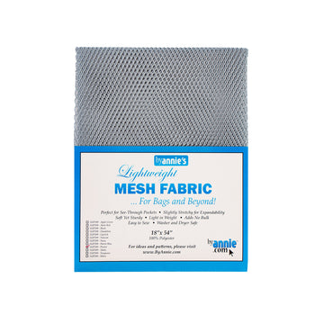 ByAnnie Lightweight Mesh - 18" x 54" - Pewter Primary Image