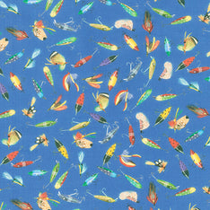 Lake House (Robert Kaufman) - Lures Lagoon Yardage Primary Image