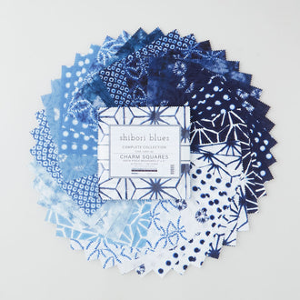 Shibori Blues Charm Pack
