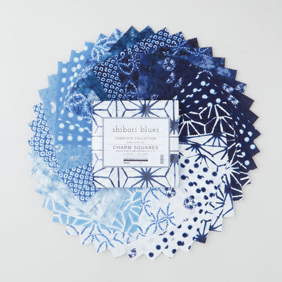 Shibori Blues Charm Pack