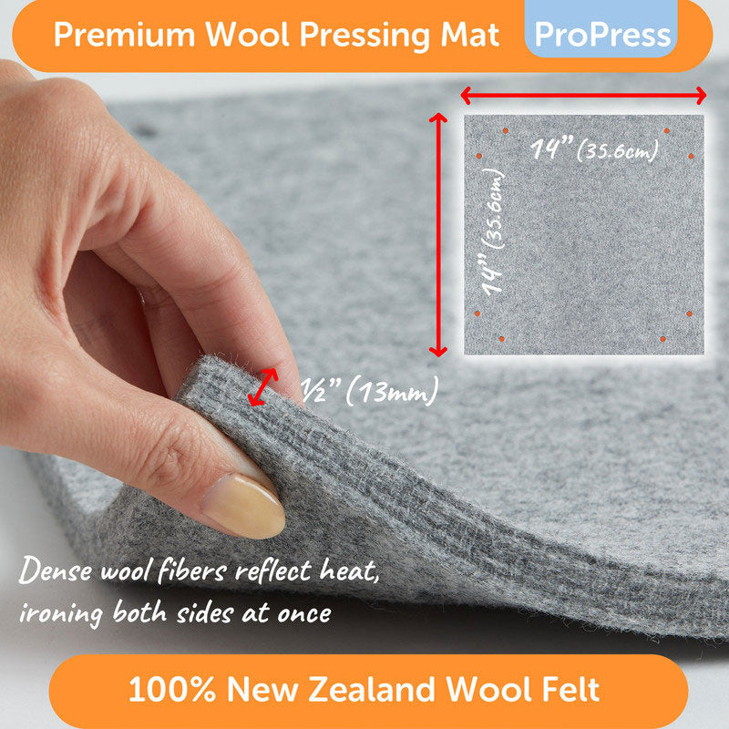 My Wool Pressing Mat - 13.5 x 13.5 - Stitchin Heaven