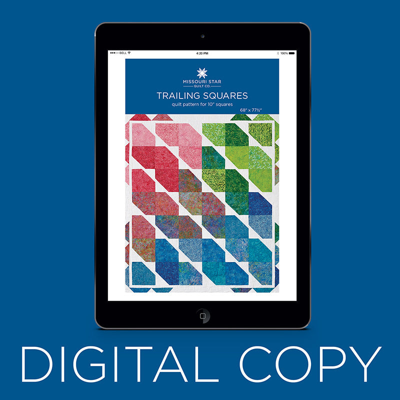 Digital Download - Trailing Squares Quilt Pattern by Missouri Star Primary Image