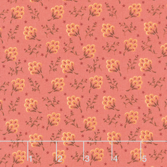 Quiet Grace - Clover Blossoms Pink Yardage