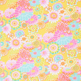 Kaffe Fassett Collective - August 2023 - Asian Circles Yellow Yardage Primary Image