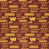 NFL - Washington Commanders Maroon Gold Yardage Primary Image