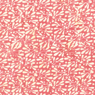 Holiday At Home Batiks - Mistletoe Red Cherry Yardage