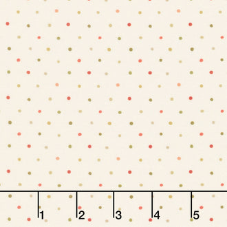 Elliot - Dotty Cream Yardage