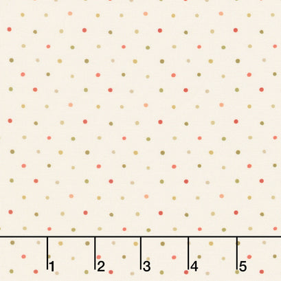 Elliot - Dotty Cream Yardage