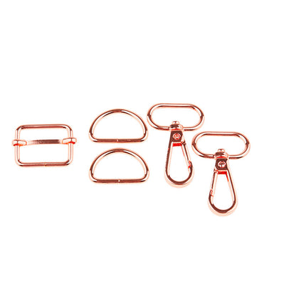 Sallie Tomato Level 3 Basic Hardware Kit - 1" Rose Gold
