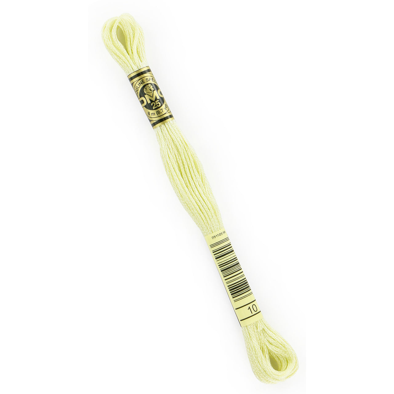 DMC Embroidery Floss - 10 Very Light Tender Green Primary Image