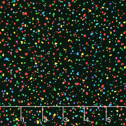 Confetti - Confetti Blender Black Yardage