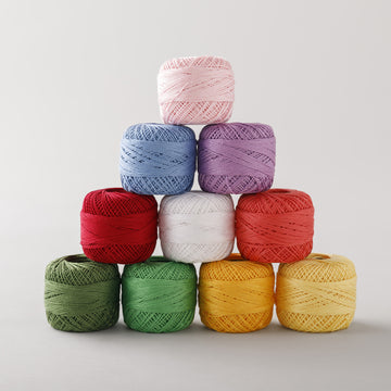 Iris #8 Perle Cotton 10 Gram Ball - Bedtime Pink Alternative View #2