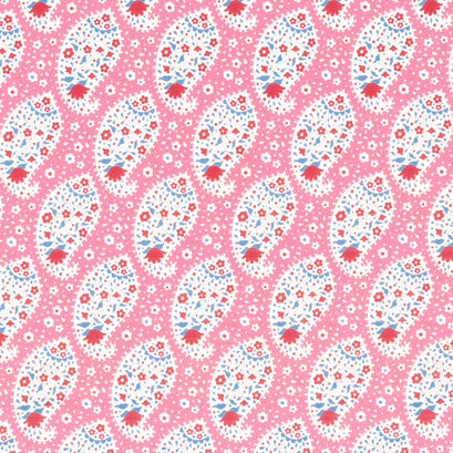 Jubilee - Teardrop Pink Yardage