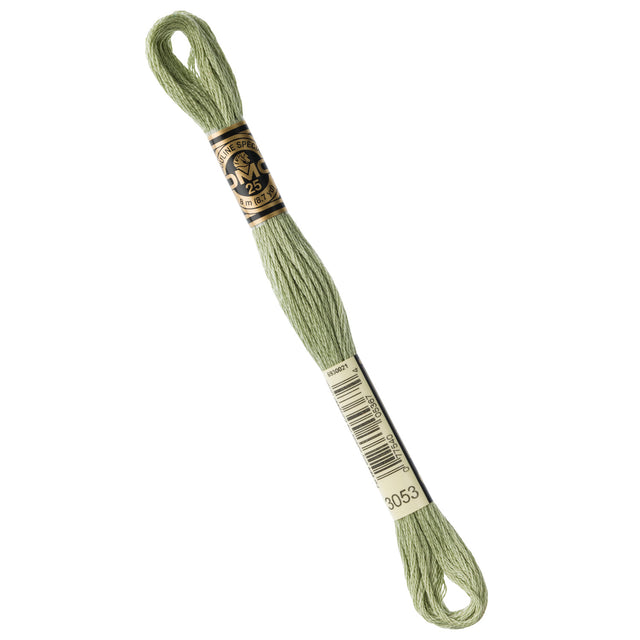 DMC Embroidery Floss - 3053 Green Gray Primary Image