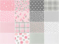 Cozy Cotton Flannels - Pink Petals ColorstoryCharm Pack Alternative View #2
