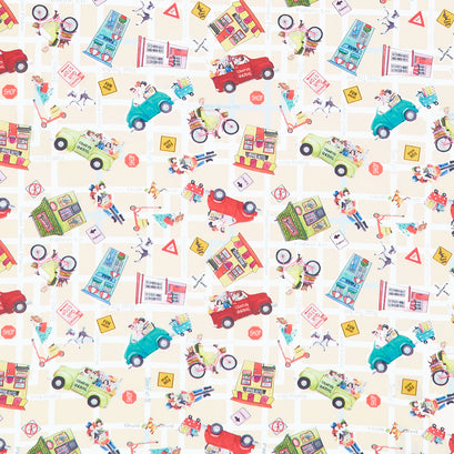 Missouri Shop Hop 2023 - It's A Shop Hop Toss Cream Yardage