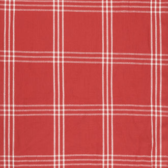 Enamoured Toweling - Large Check Red 18" Wide Toweling Yardage