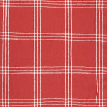 Enamoured Toweling - Large Check Red 18" Wide Toweling Yardage