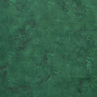 Holiday At Home Batiks - Pine Needle Green Hunter Yardage