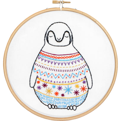 Baby Penguin Embroidery Kit