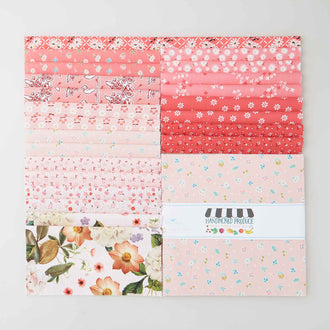 Handpicked Produce - Fanciful Florals Tutti Fruiti 10" Stackers 24 pcs.