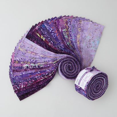 Java Batiks Purple Favorites Strips