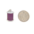 Spool Charm - Purple Alternative View #2