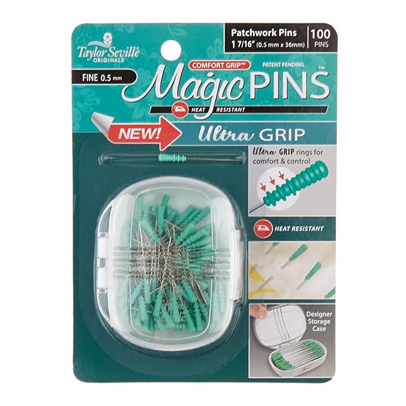 Magic Pins™ Ultra Grip Patchwork Fine - 100 count Alternative View #2