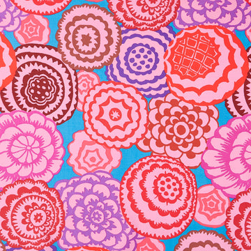 Kaffe Fassett Collective - February 2024 - Bright ColorwayDeco - Hot Yardage Primary Image