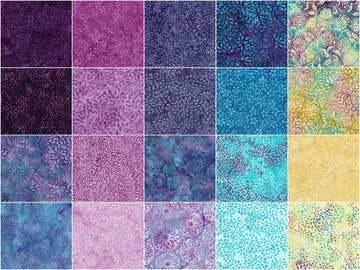 Passion Petals Batiks Favorites Strips Alternative View #2