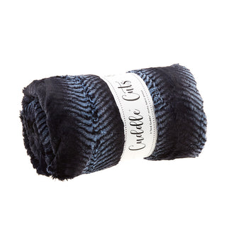Luxe Cuddle® - Mamba Dusty Blue/Ink 2 Yard Cut