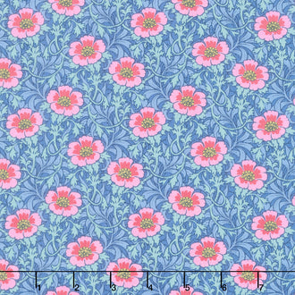 Hibernation - Winterrose Blue Yardage