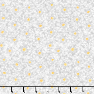 Beecroft - Dandelion Wish Light Gray Yardage