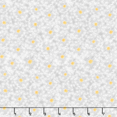 Beecroft - Dandelion Wish Light Gray Yardage