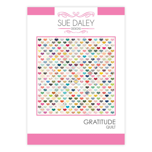 Sue Daley Gratitude Quilt Pattern with Template and Papers Primary Image