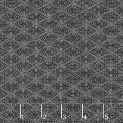 Lockwood Manor - Circle Weave Black Yardage