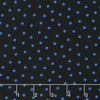 Lightbox - Polka Dots Navy Yardage