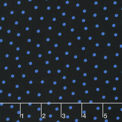 Lightbox - Polka Dots Navy Yardage