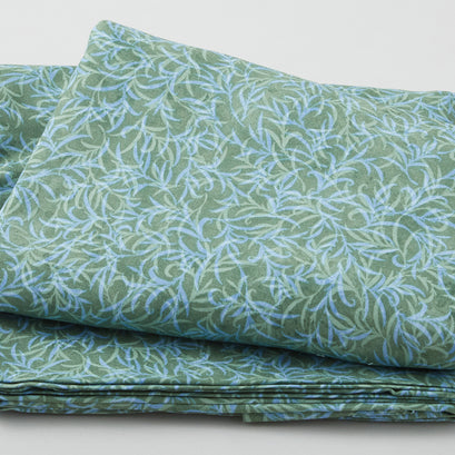 Paradise Bay - Sea Vines Green 3 Yard Cut