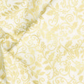 Holiday Charms - Holly Ivory Metallic Yardage Alternative View #1