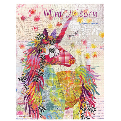 Mini Unicorn Collage Pattern