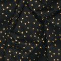 Starry - Mini Stars Black Gold Yardage Alternative View #1