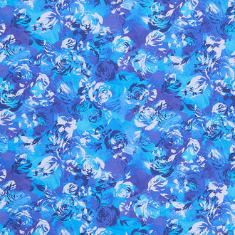 Color Wheel - Roses Lagoon Yardage