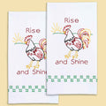 Rise and Shine Embroidery Hand Towel Set