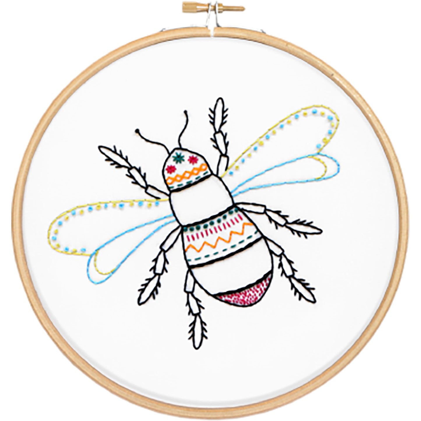 Bee Embroidery Kit Alternative View #1