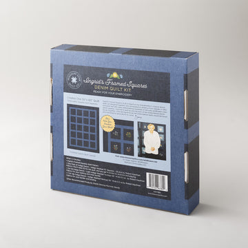Ingrid's Framed Squares - Denim Quilt Kit Alternative View #6