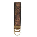 Walk, Don't Run Key Fob Kit - Snake Cork & Black Pebble Faux Leather Primary Image