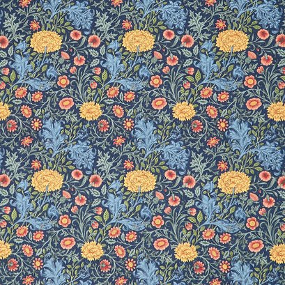Morris Meadow - Double Boughs Kelmscott Blue Yardage