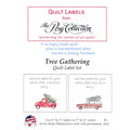 Tree Gathering Quilt Labels